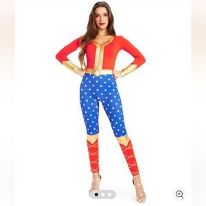 tipsy elves SUPERHERO WONDER LADY COSTUM nwt